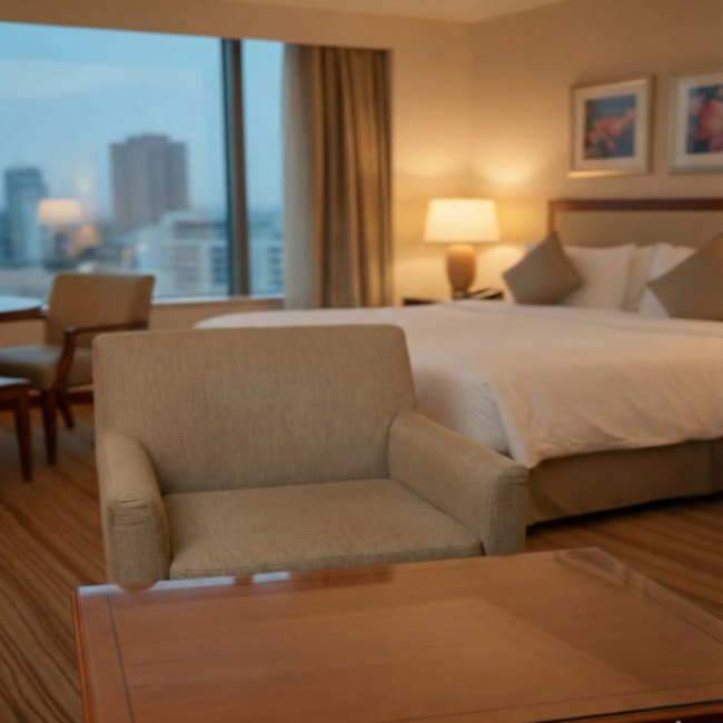 Room view of hotel sonar bangla old digha